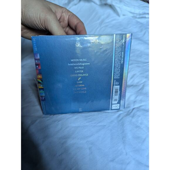 Coldplay Moon Music Signed CD Limited First Edition First Eco Rainbow EcoCD - Picture 7 of 12